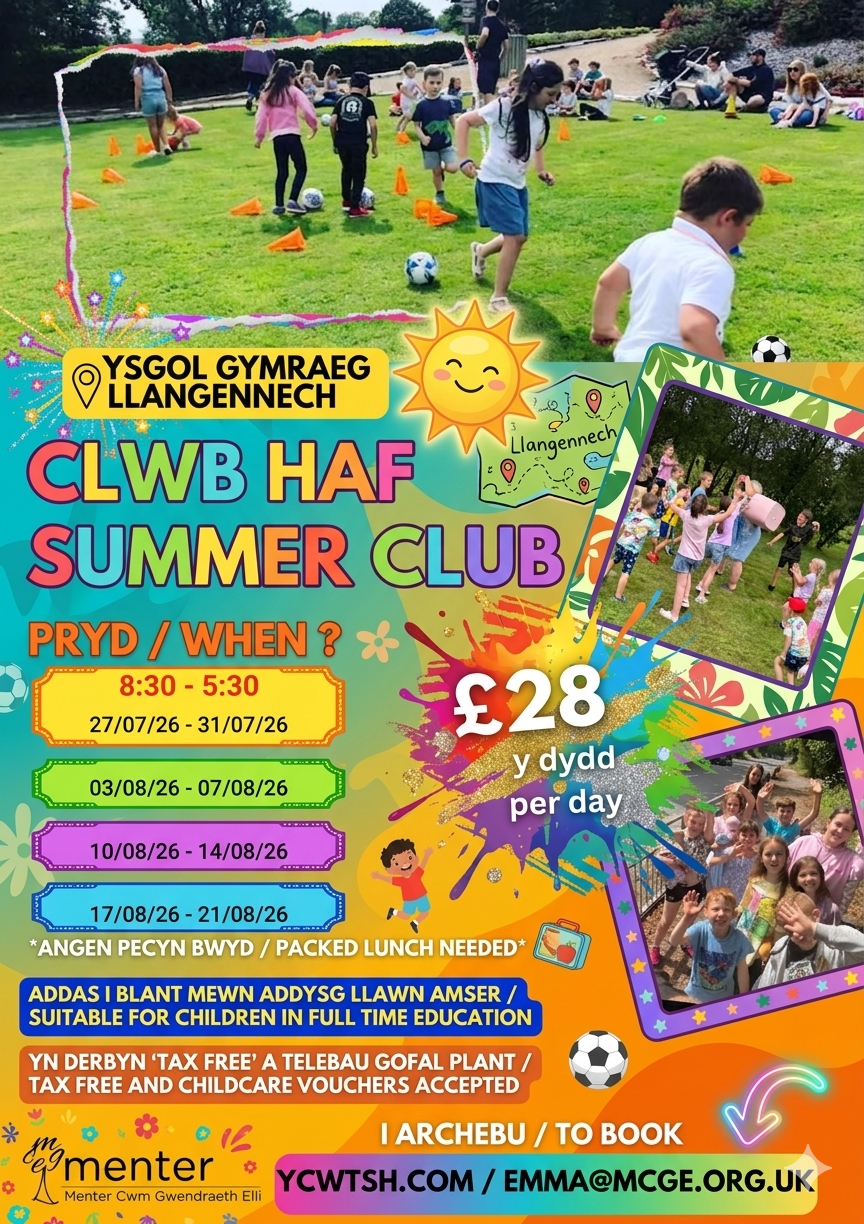 Clwb Haf / Summer Club