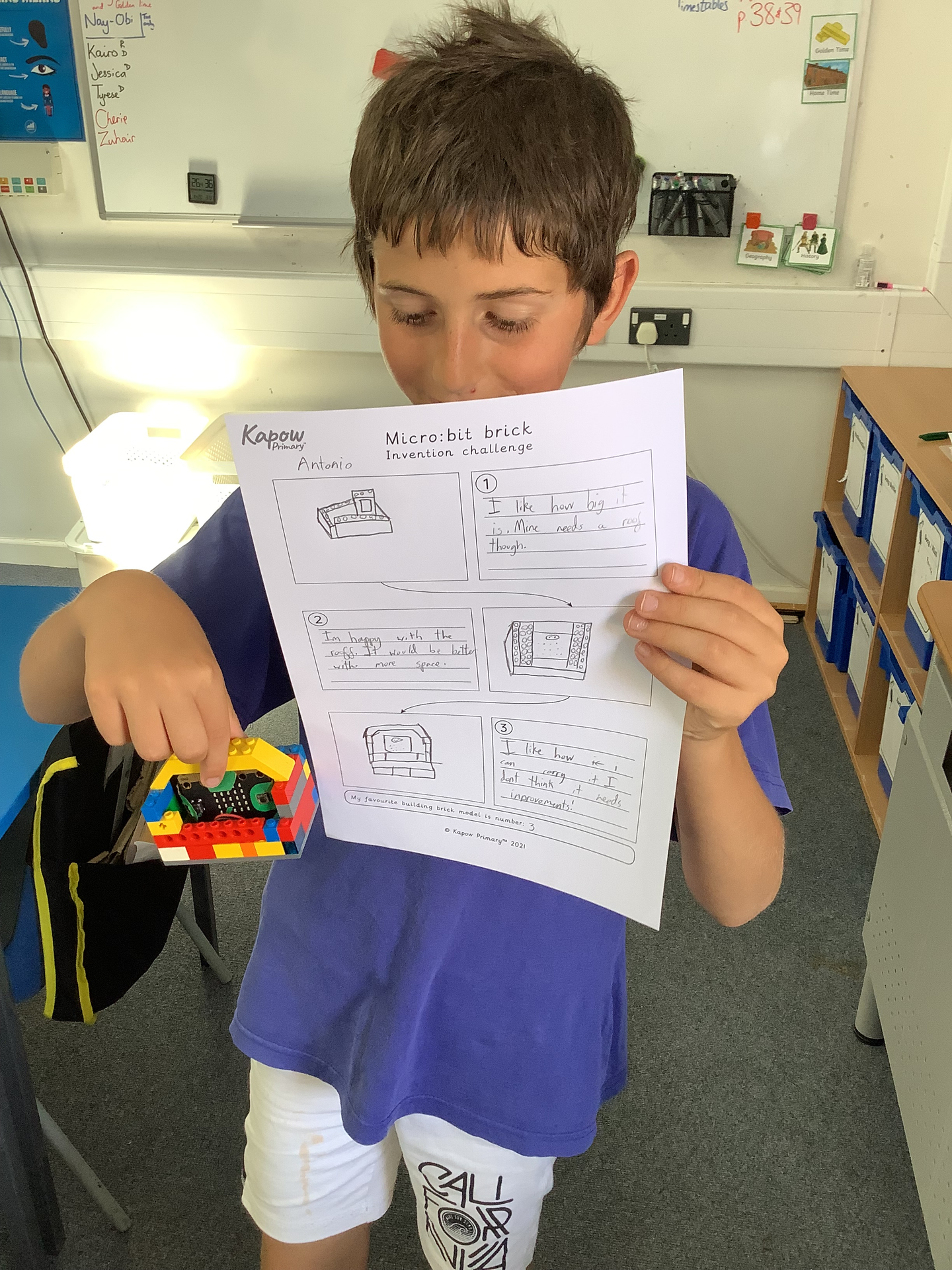 Year 5 - Micro:bit casing design