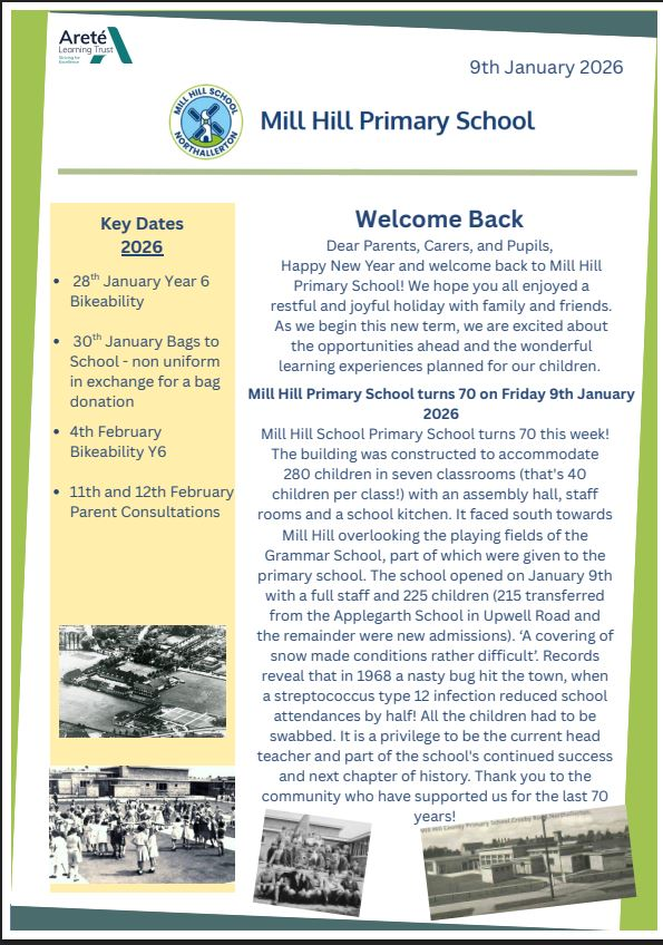 Newsletter 4 January 2026