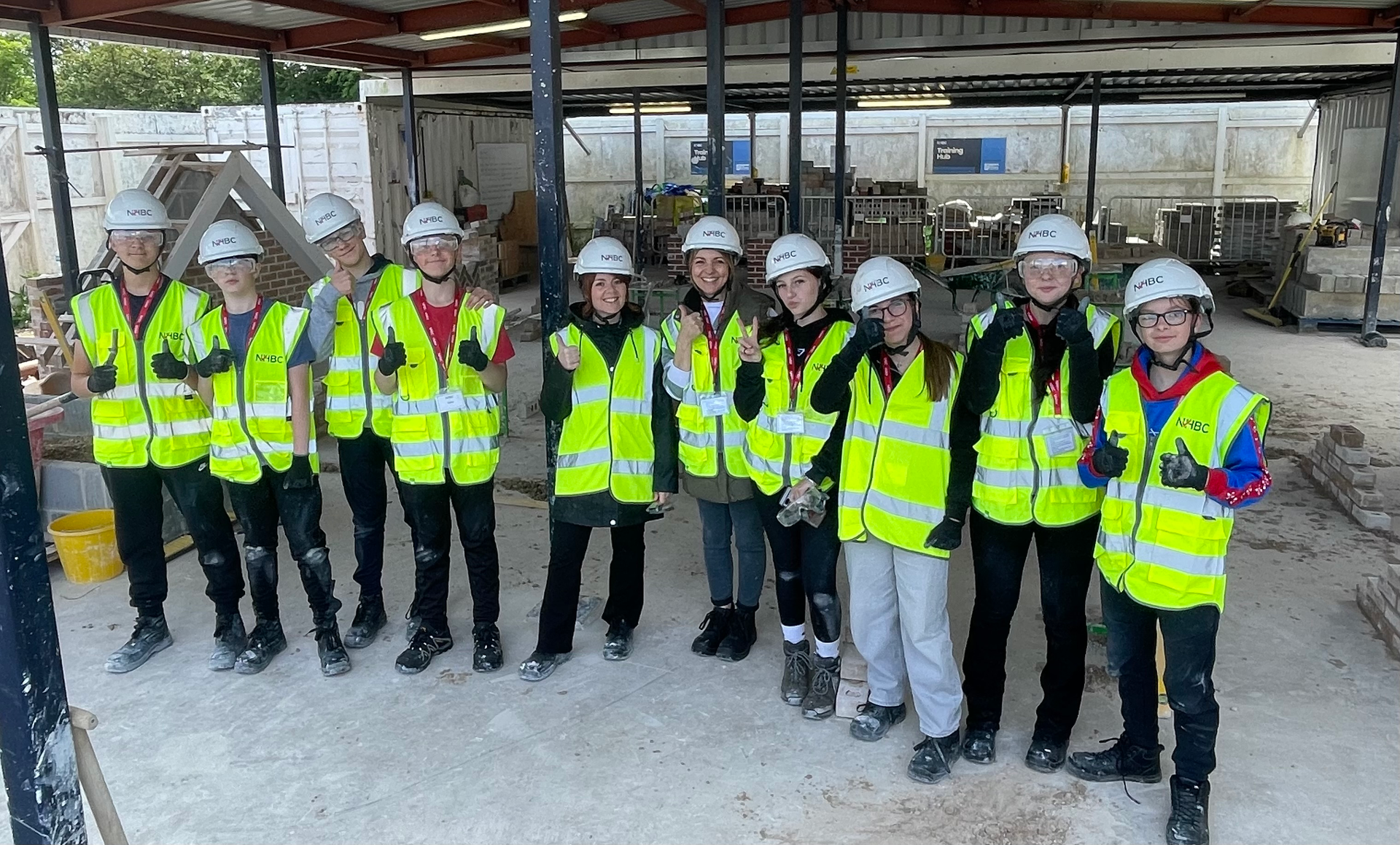 Students gain construction industry insight at NHBC Training Hub