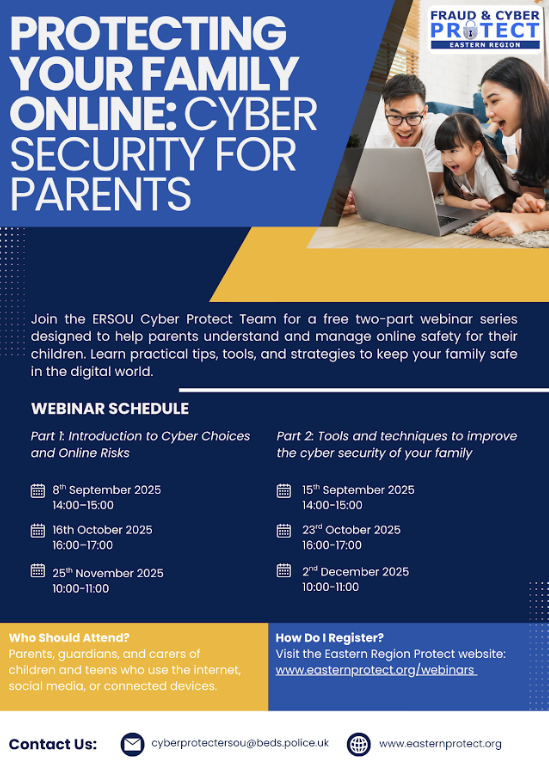 Protect your family online: cyber security for parents 