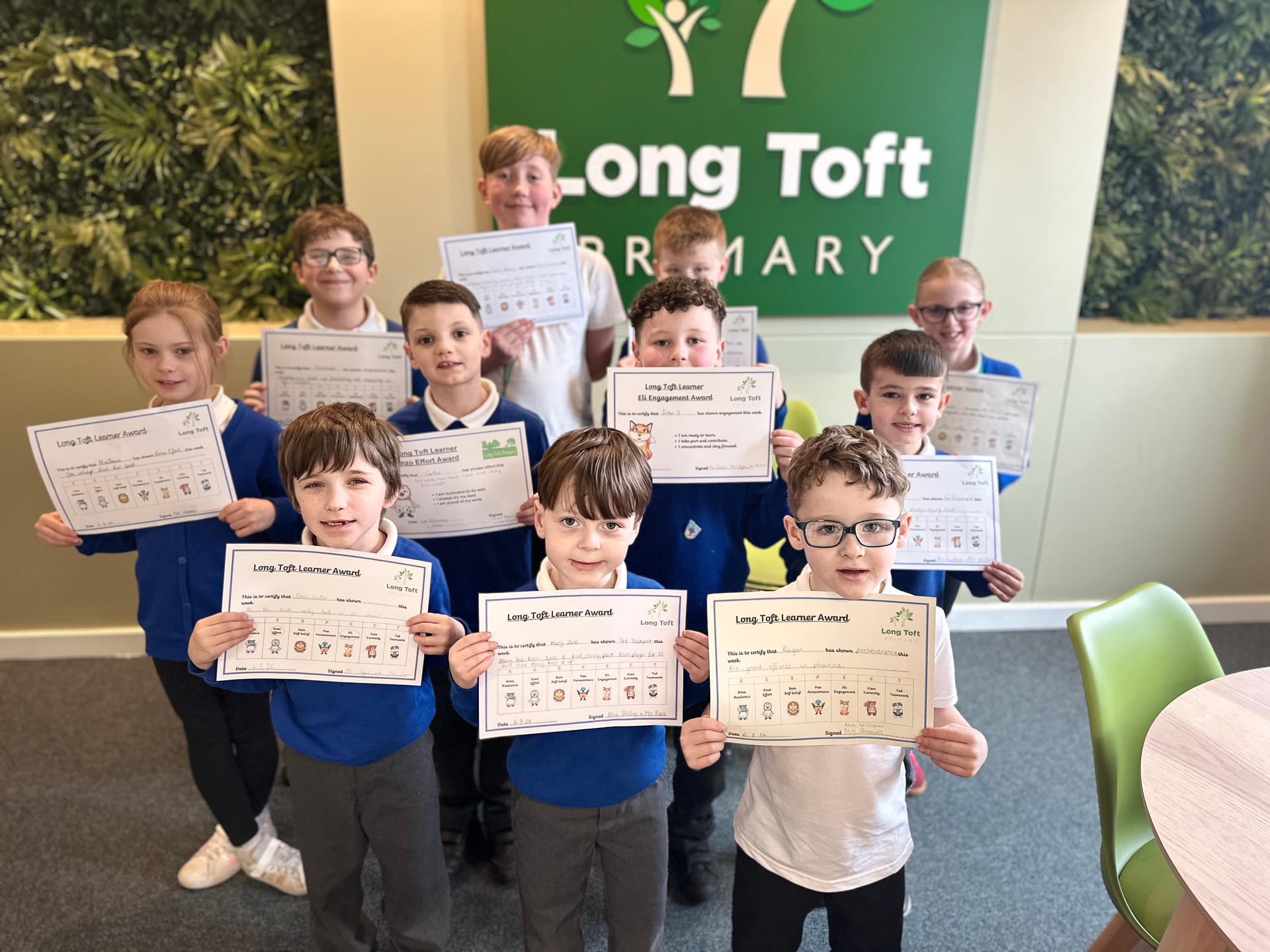 Long Loft Learner Awards