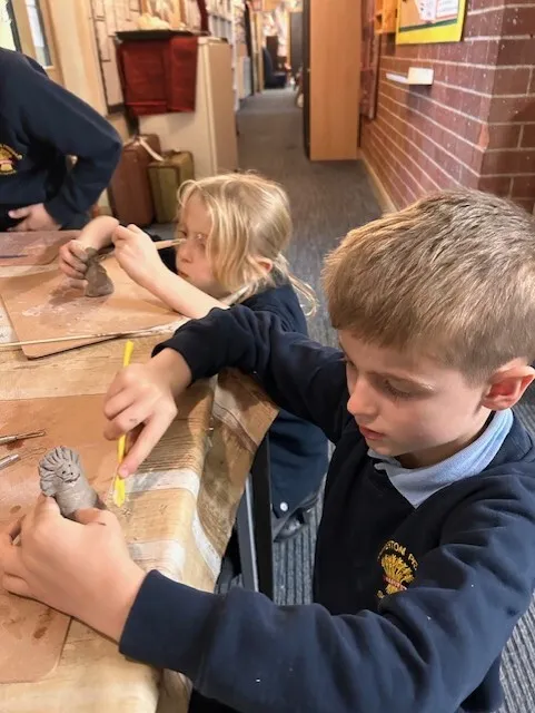 Modelling clay canopic jars - image 2 Modelling clay canopic jars - image 2