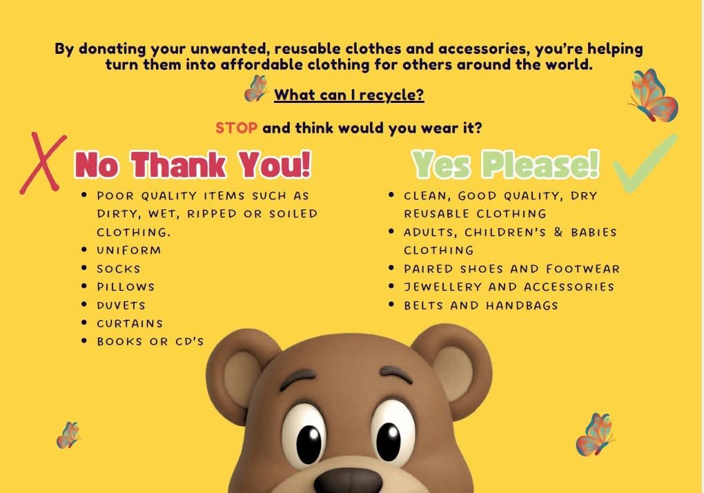 Reminder for our Rags 2 Riches collection 