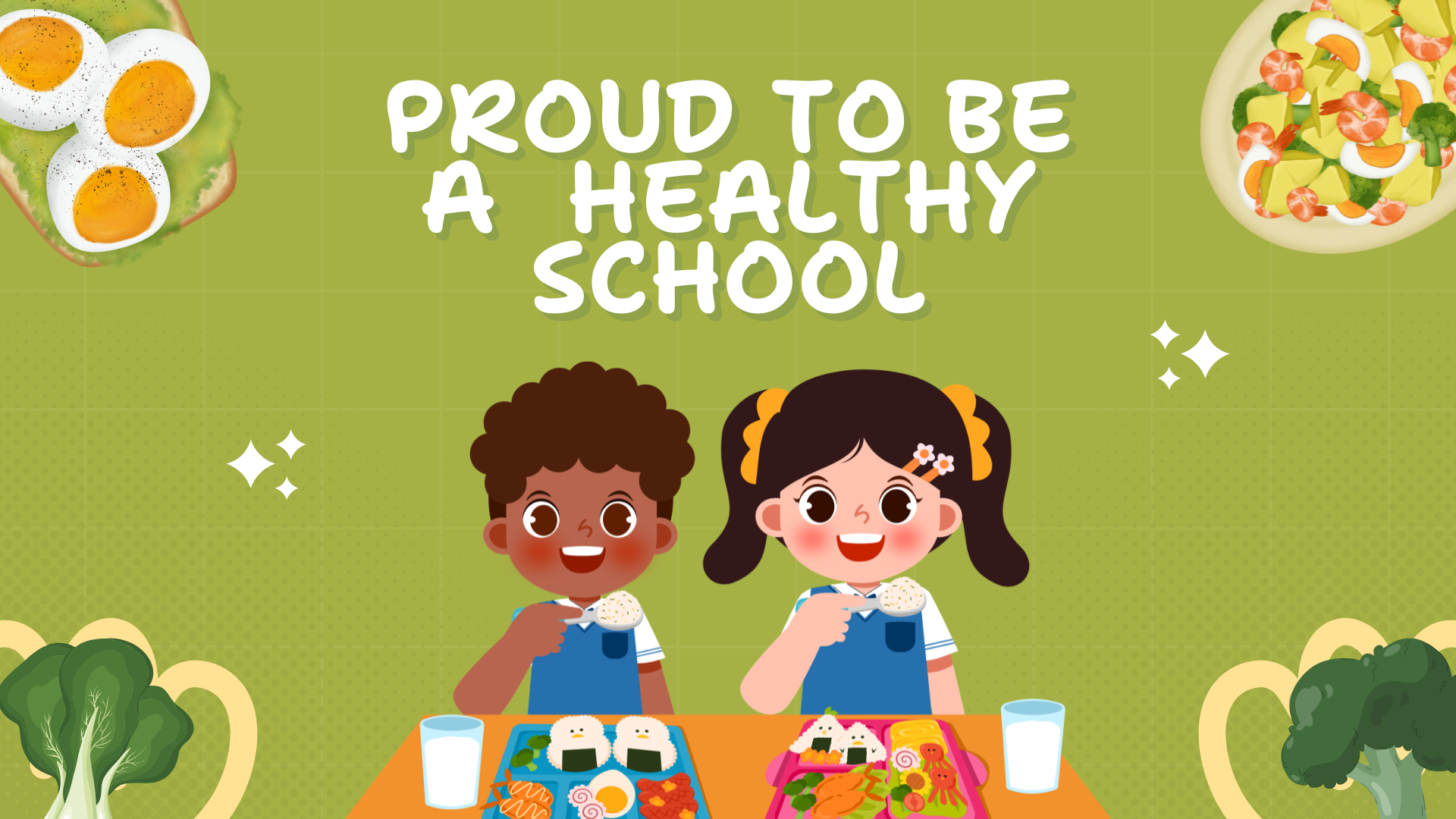 We are proud to be a healthy school