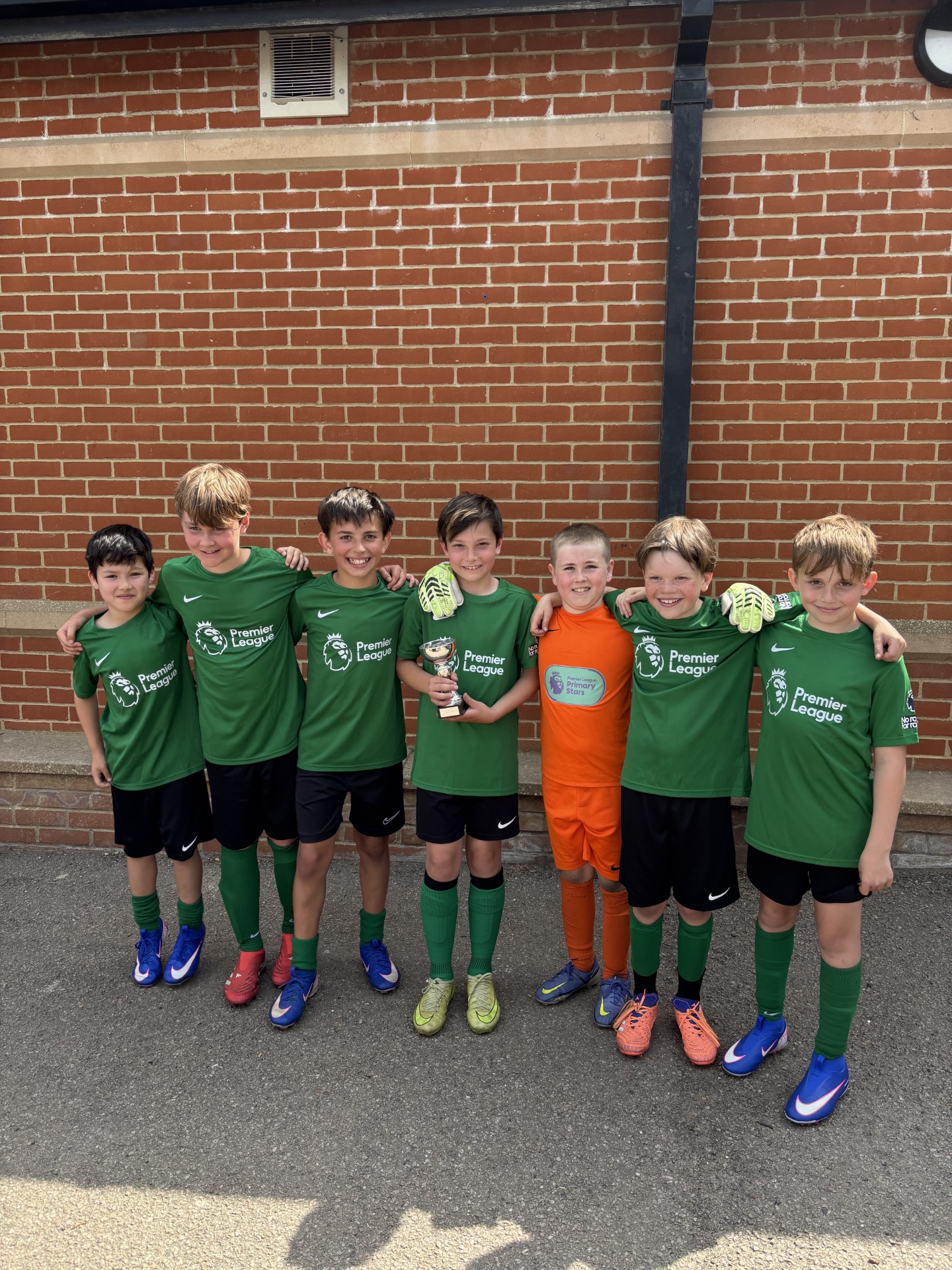 Year 5 6 a side football tournament