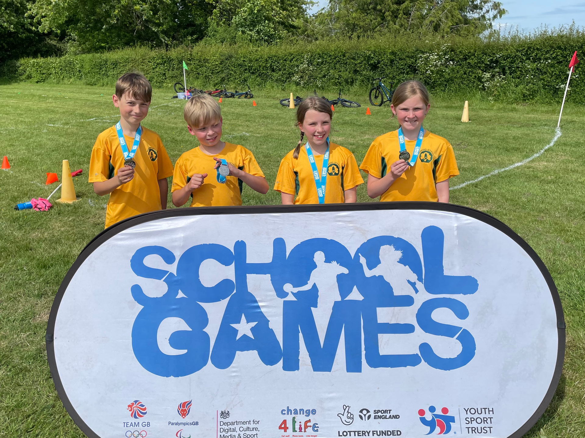 Parkend Win SILVER at Mountain Biking