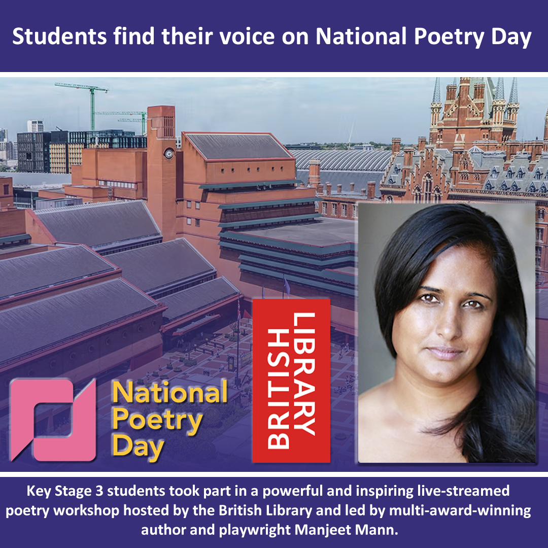 Students find their voice on National Poetry Day  