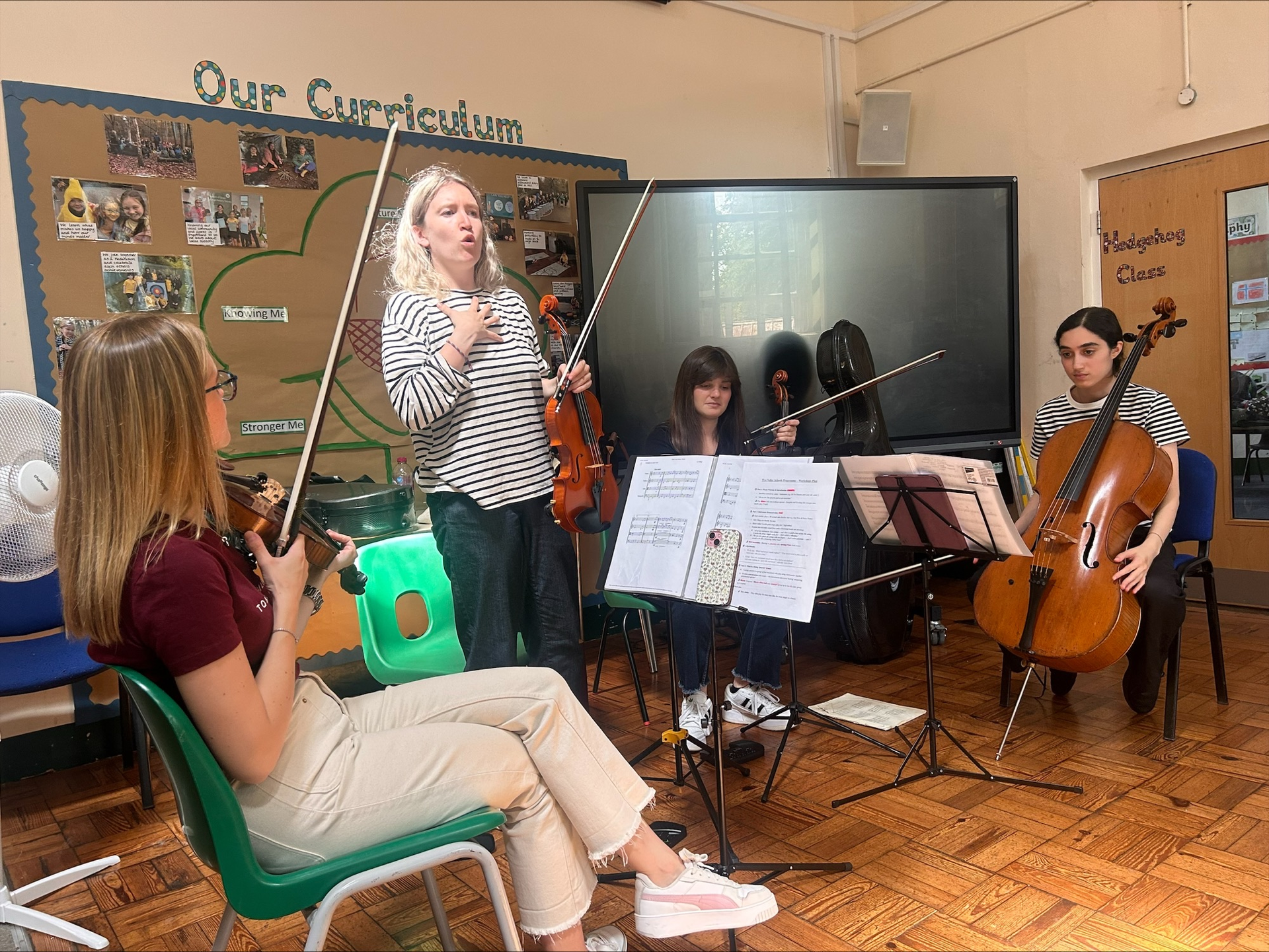 String Quartet Performance