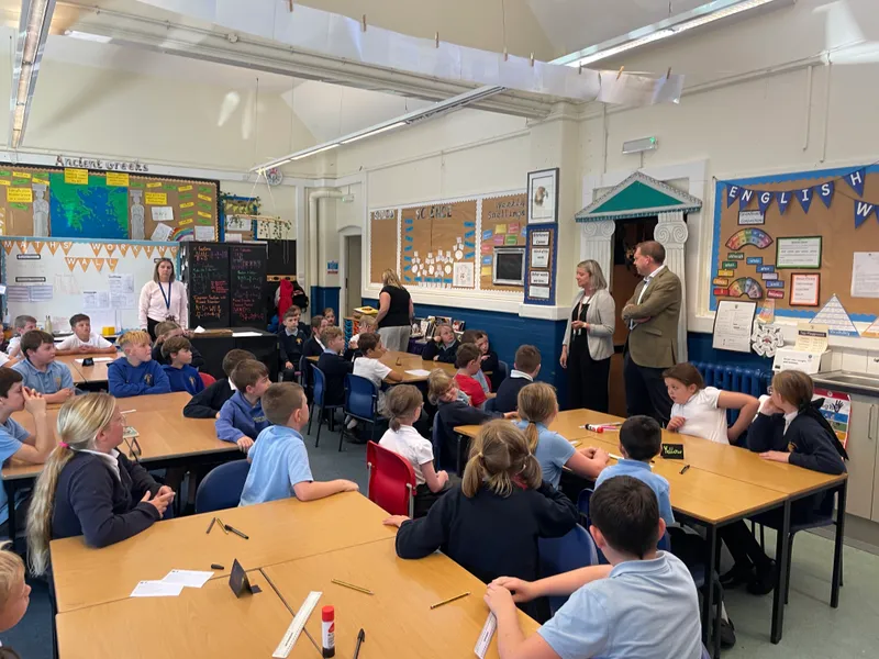 On Tuesday we were visited by local MP Charlie Dewhirst who spoke to us about what it was like to be in parliament - image 3 On Tuesday we were visited by local MP Charlie Dewhirst who spoke to us about what it was like to be in parliament - image 3