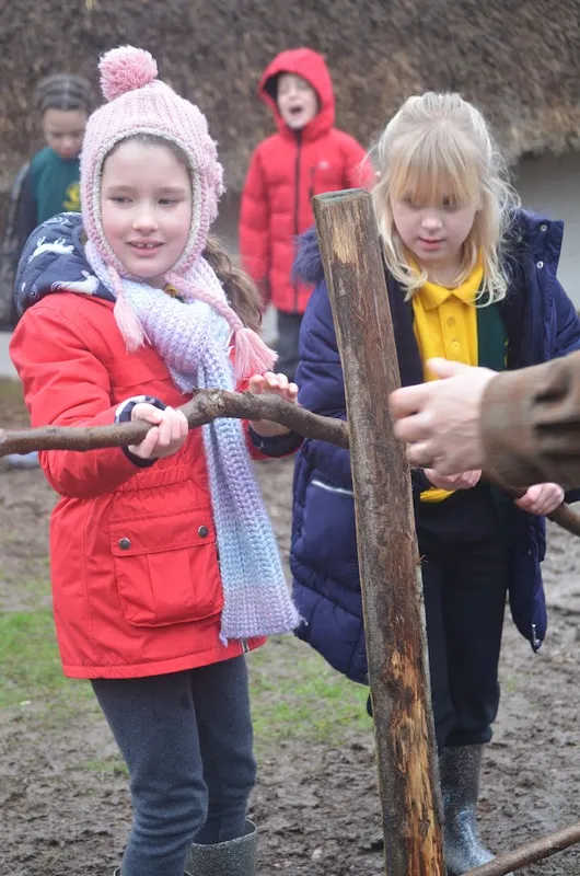LKS2 at Butser Farm - image 20