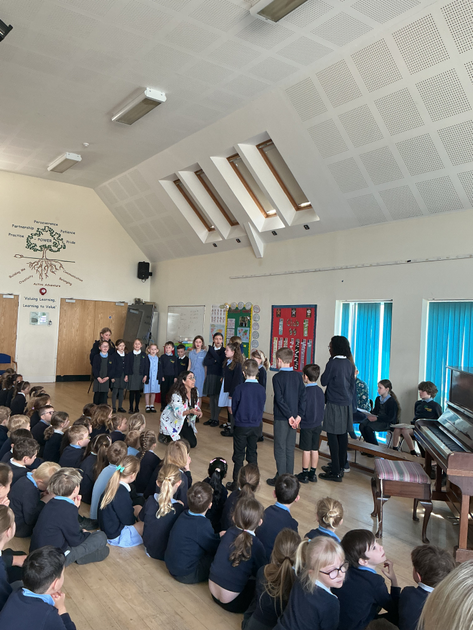 Curriculum Assembly - Piano & Choir