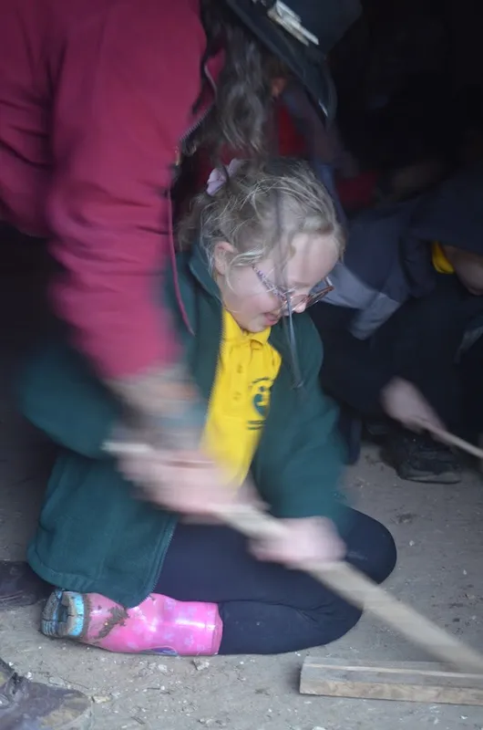 LKS2 at Butser Farm - image 12