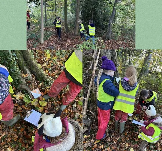 Autumn 2022 - November 9th - Saplings - Guy Fawkes Facts (orienteering), Firework Sounds (cooking popcorn) and Firework Paintings (natural paintbrushes) - image 1 Autumn 2022 - November 9th - Saplings - Guy Fawkes Facts (orienteering), Firework Sounds (cooking popcorn) and Firework Paintings (natural paintbrushes) - image 1