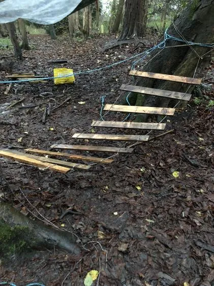 This term we have created Bug Hotels, teepee's, bridges and windmills. - image 3 This term we have created Bug Hotels, teepee's, bridges and windmills. - image 3