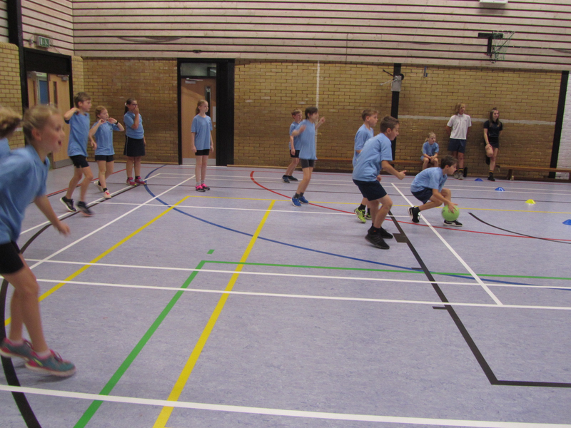 Owls Dodgeball Tournament at HHS - September 2018. We came in 2nd place!