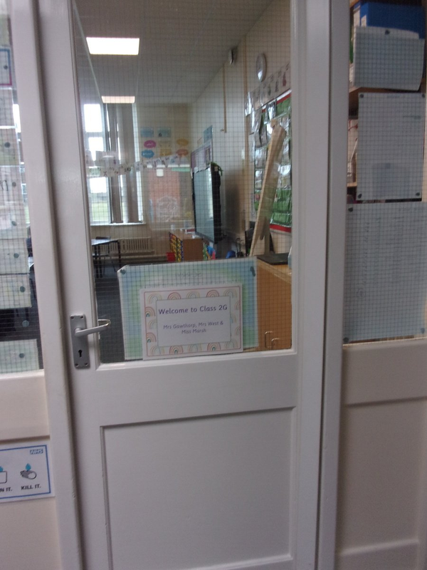 This is where you'll find our classroom.