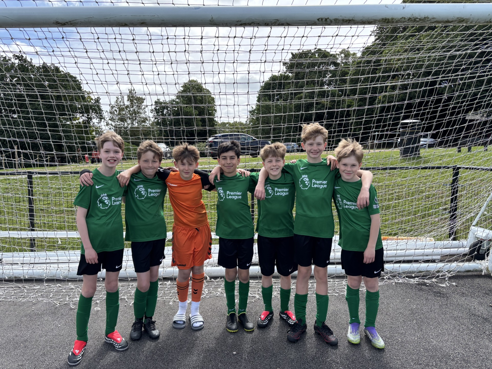 Year 6 6 a-side football tournament