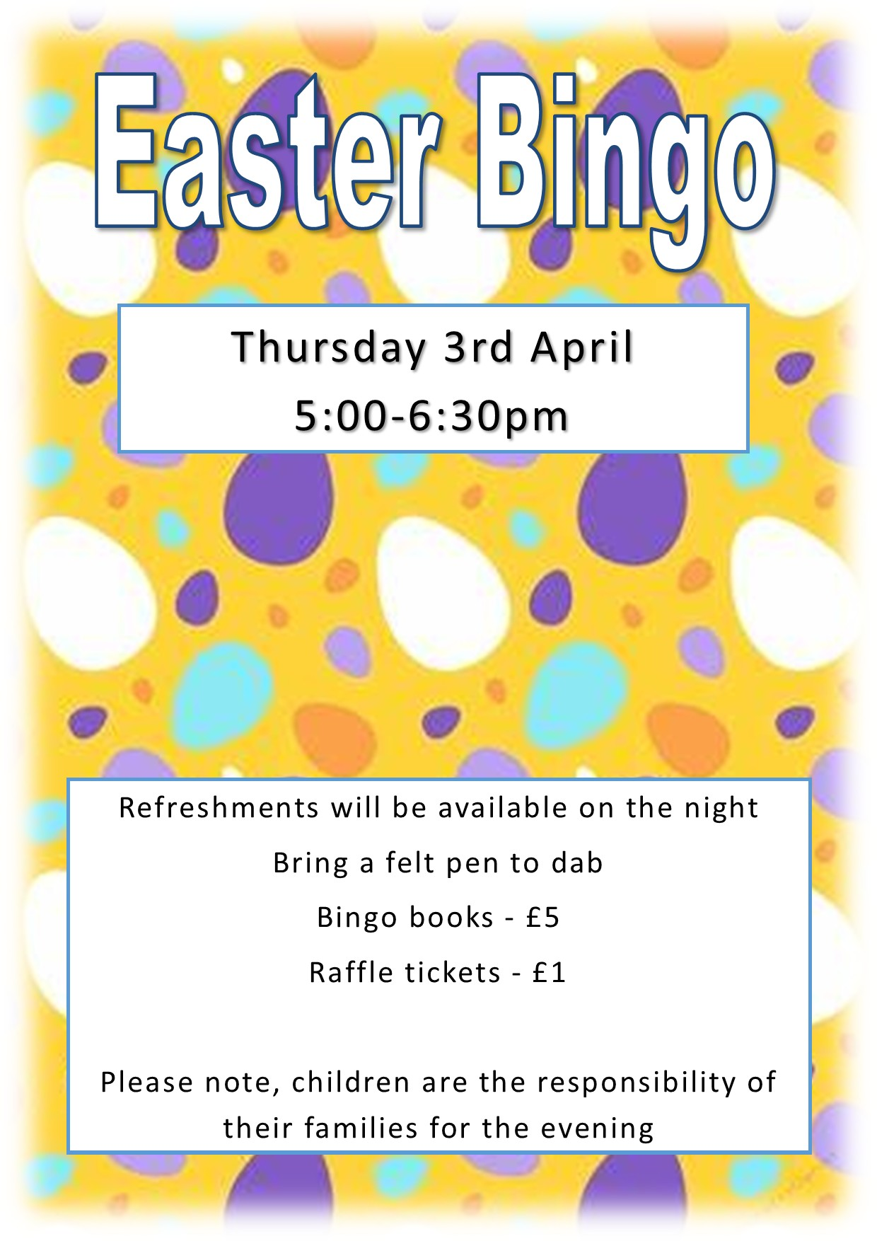 Easter Bingo