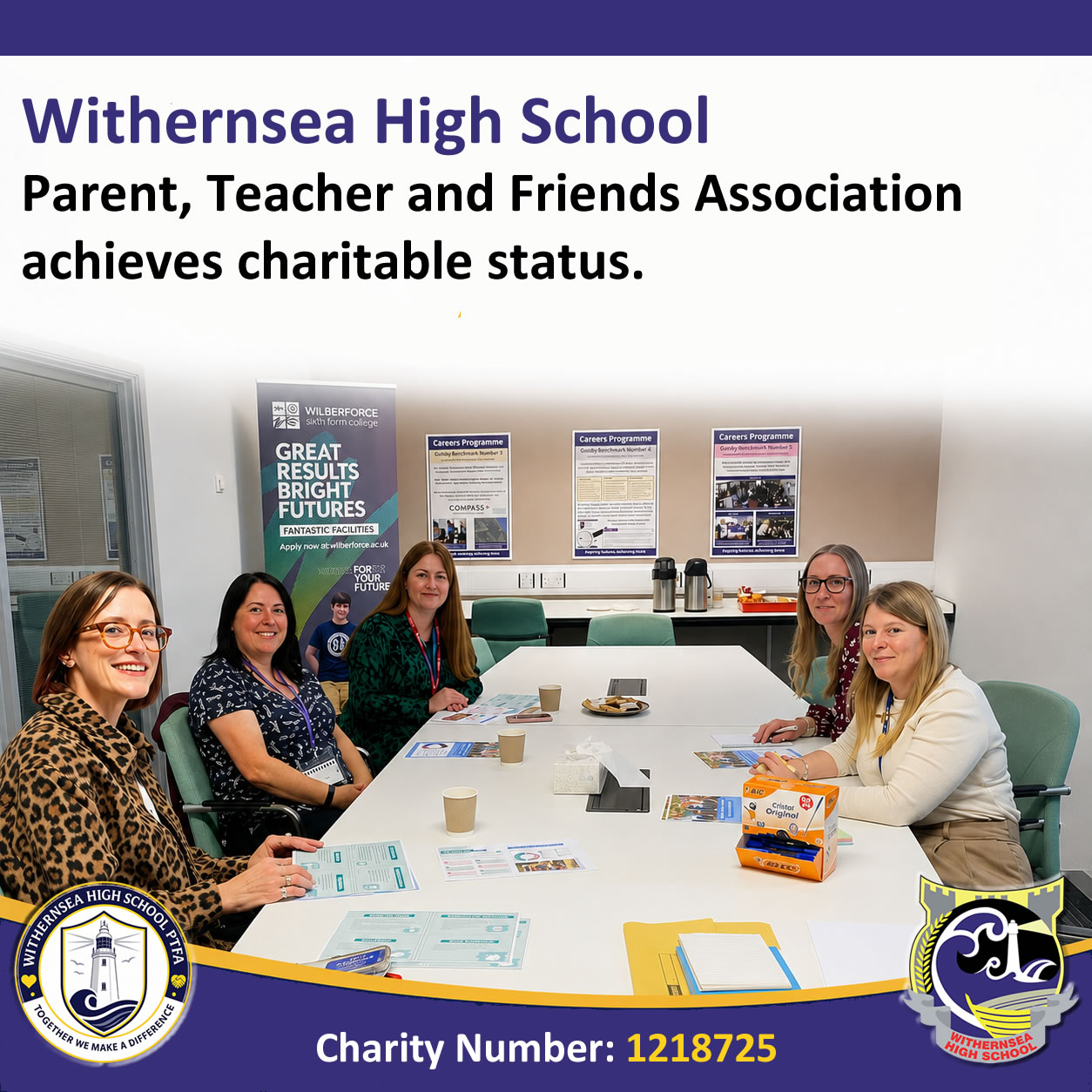 Withernsea High School PTFA secures charity status&nbsp;