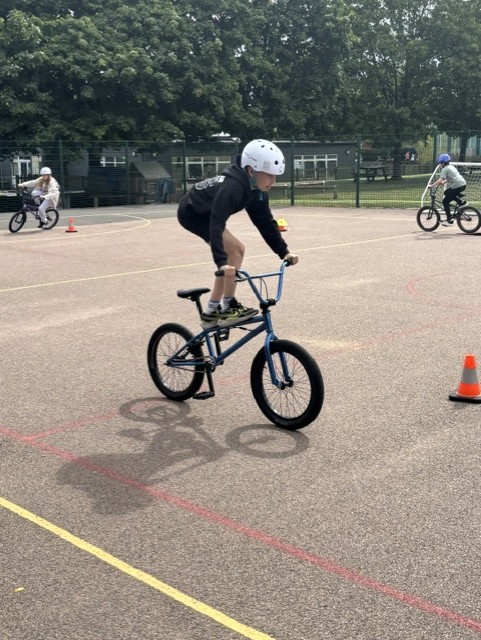 BMX challenges for Year 6