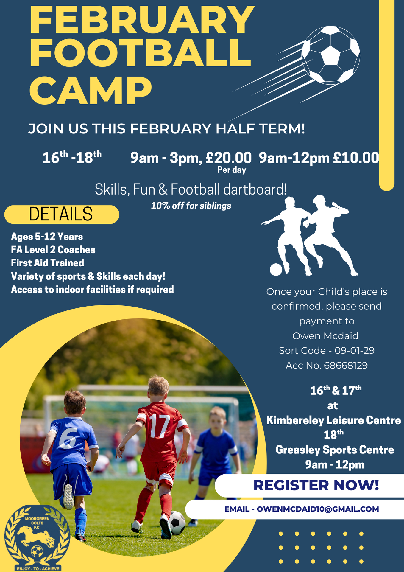 February Football Camp