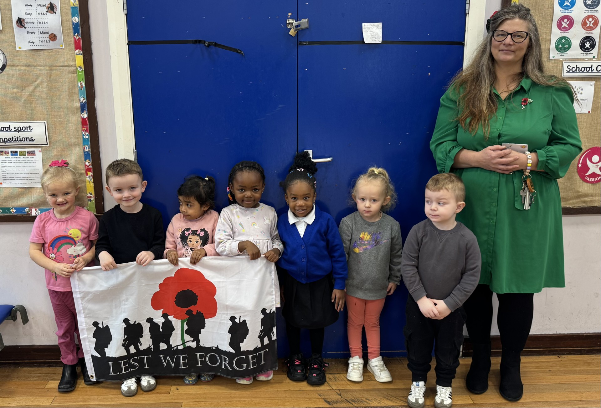 At the eleventh hour on the eleventh day of the eleventh month - we will remember them.