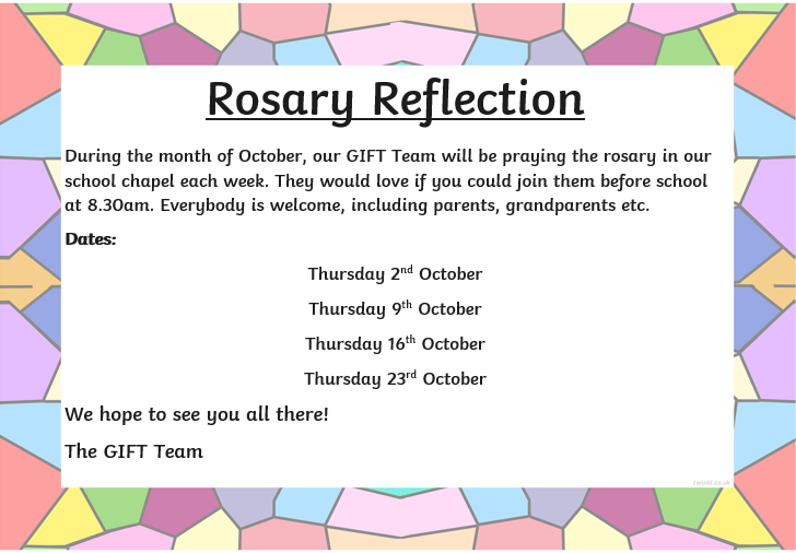We would love to see you all there!