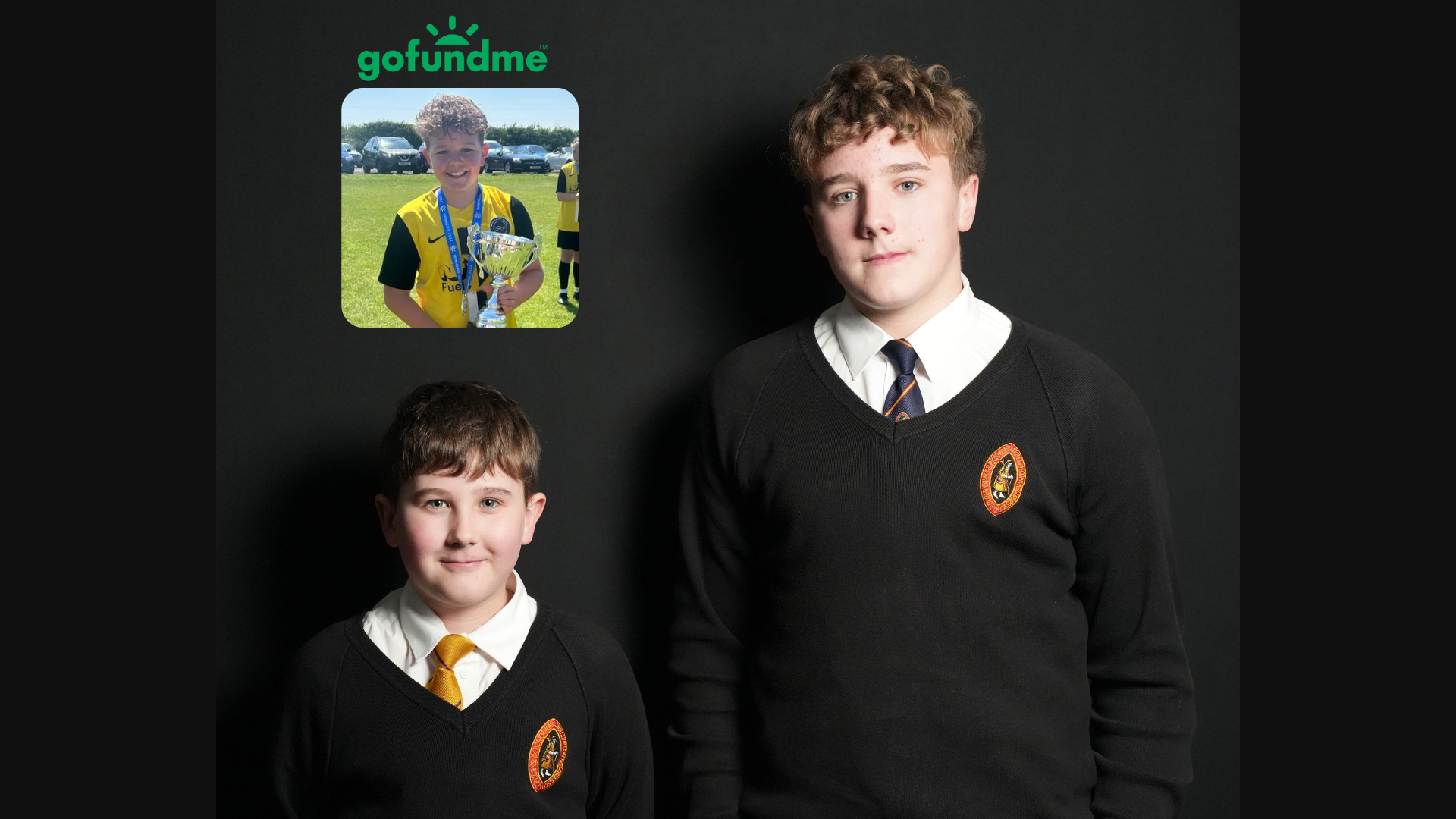 OLIVER AND CHARLIE WALK TO RAISE MONEY FOR COUSIN LOUIE&nbsp;