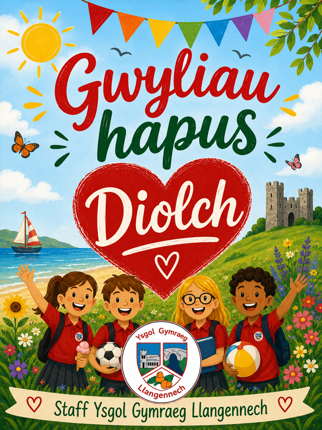 Gair o ddiolch / A word of thanks 