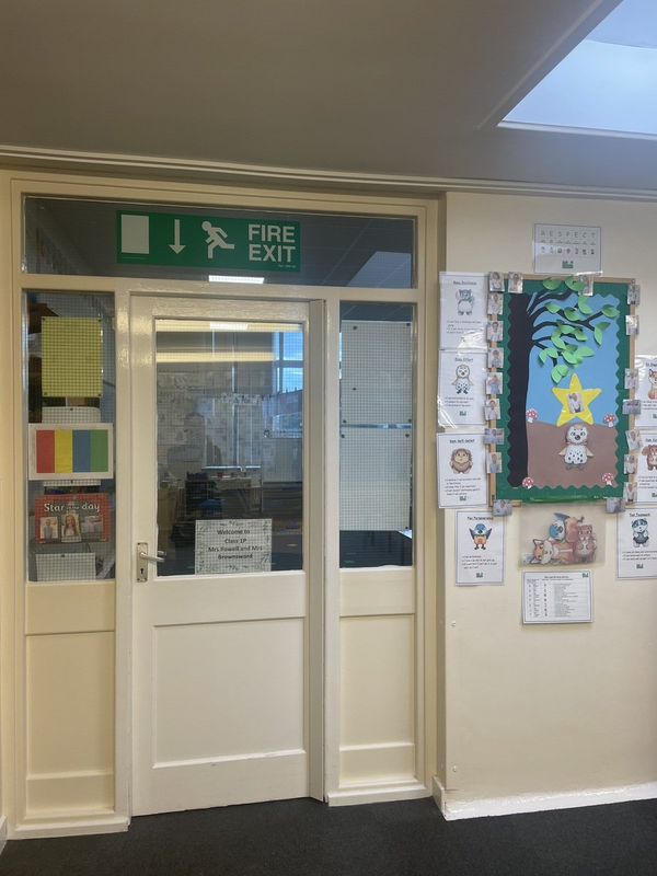This is where you'll find our classroom.