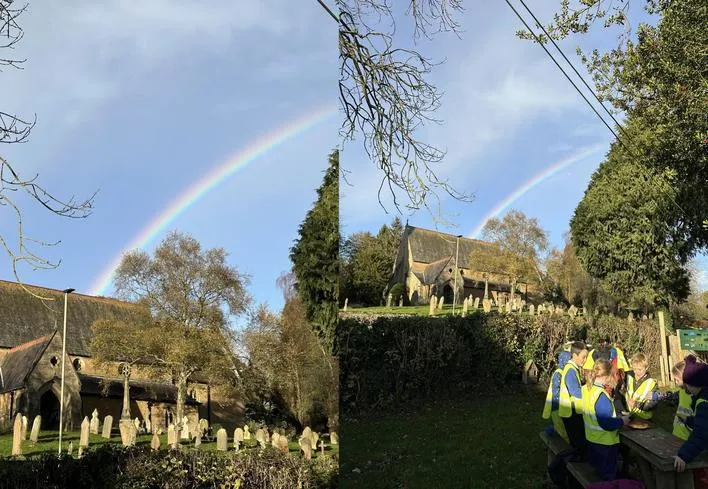 Autumn 2022 - November 9th - Saplings - Guy Fawkes Facts (orienteering), Firework Sounds (cooking popcorn) and Firework Paintings (natural paintbrushes) - image 4 Autumn 2022 - November 9th - Saplings - Guy Fawkes Facts (orienteering), Firework Sounds (cooking popcorn) and Firework Paintings (natural paintbrushes) - image 4