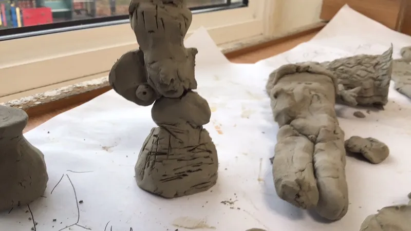 Simone Leigh inspired clay scupltures - image 2 Simone Leigh inspired clay scupltures - image 2