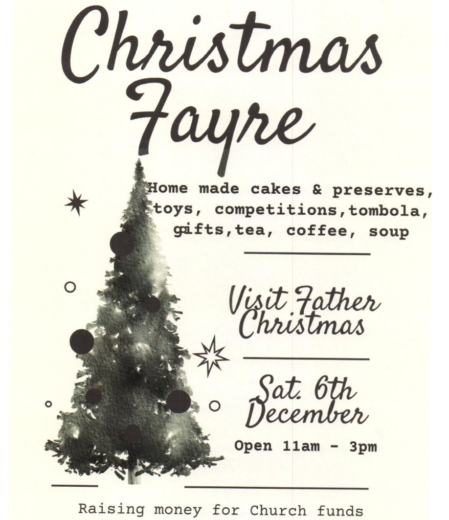 Caerwent Christmas fayre - 6th December