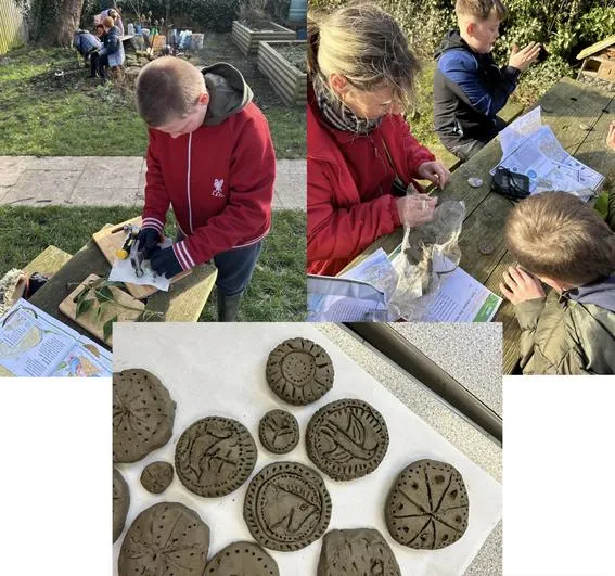 Spring 2023 - February 8th - Oaks - Viking Pea Soup, Viking Coins, Weaving and Printing - image 4 Spring 2023 - February 8th - Oaks - Viking Pea Soup, Viking Coins, Weaving and Printing - image 4