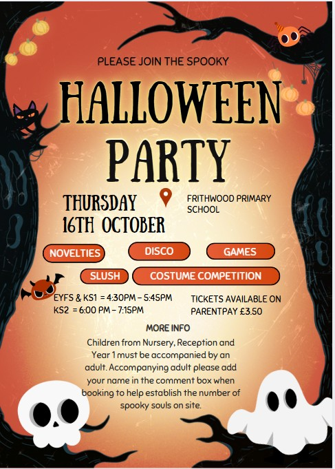 🎃 Last Chance to Book Halloween Disco Tickets! 🎃
