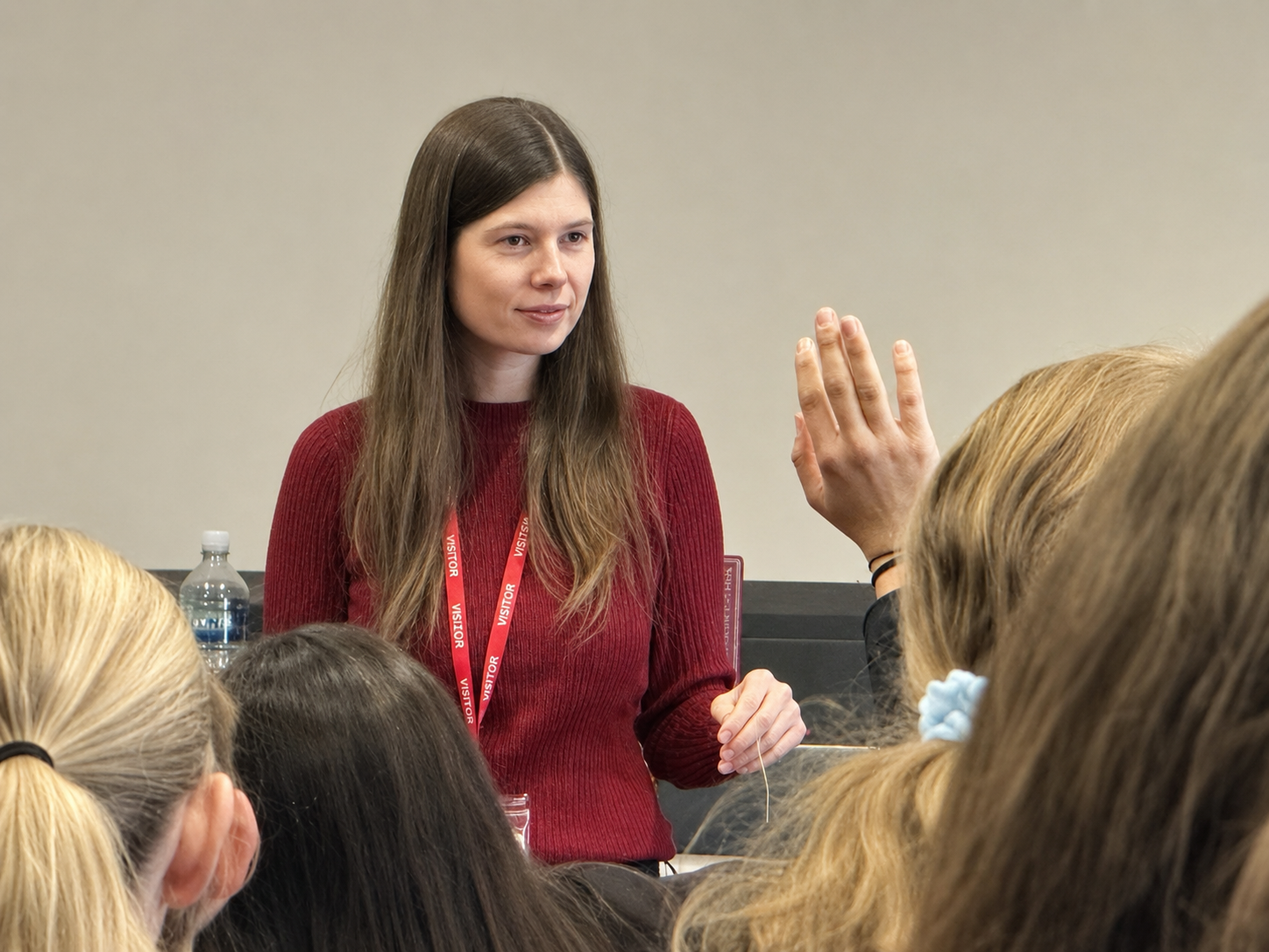 Students meet rising East Yorkshire author during school literacy event