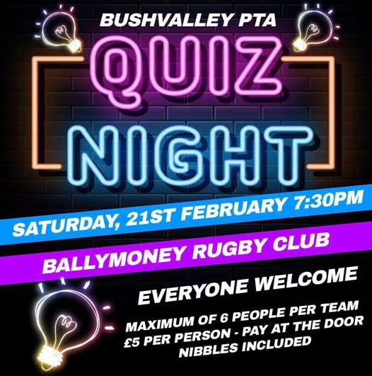 PTA Table Quiz - 21st February 2026