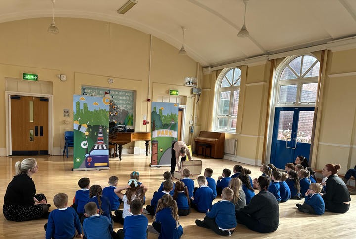 Muffin Teaches Road Safety: A Fun Puppet Show for Our KS1 Children