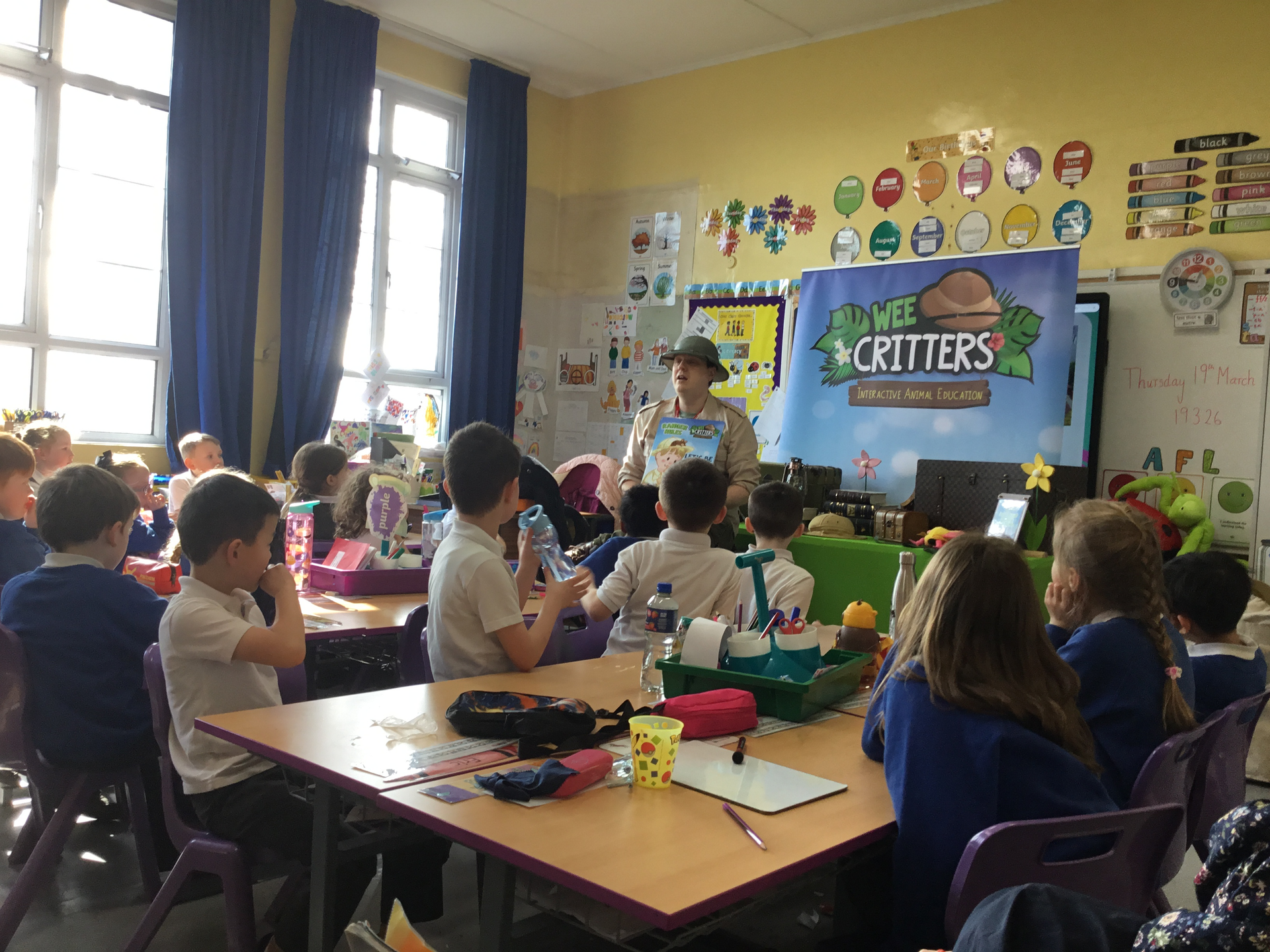 Wee Critters visit P3!