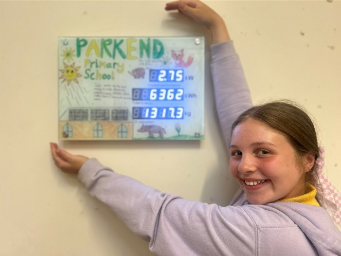 A Lasting Legacy: Poppy’s Solar Panel Display