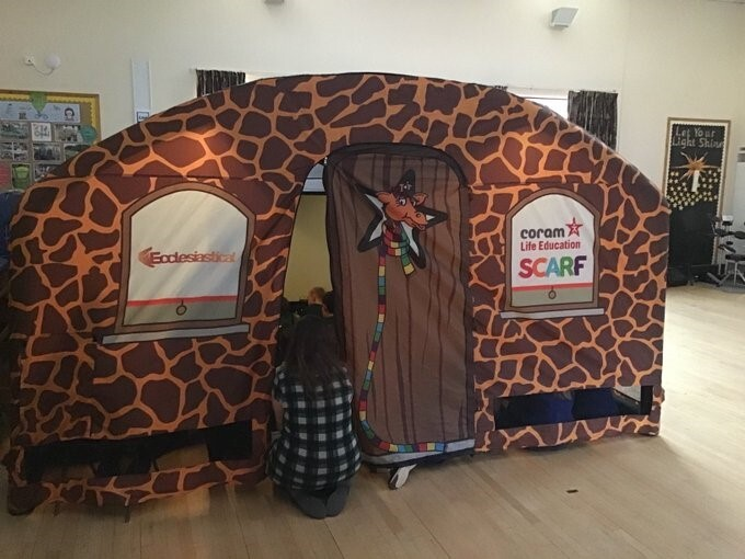 Harold the Giraffe visits September 2024