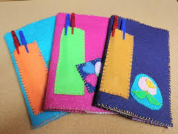 Make do and mend book covers