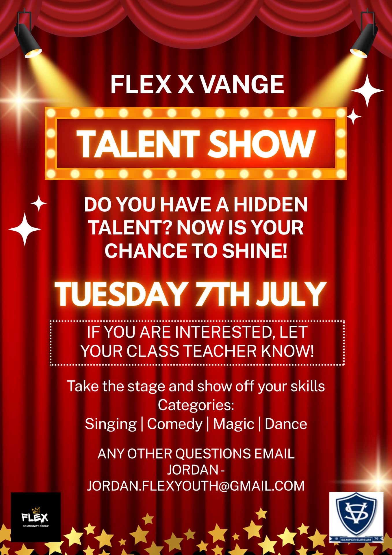 Do you have a hidden talent? let it shine! 