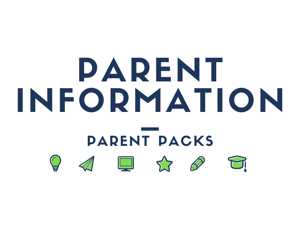 Parent packs for summer term now online
