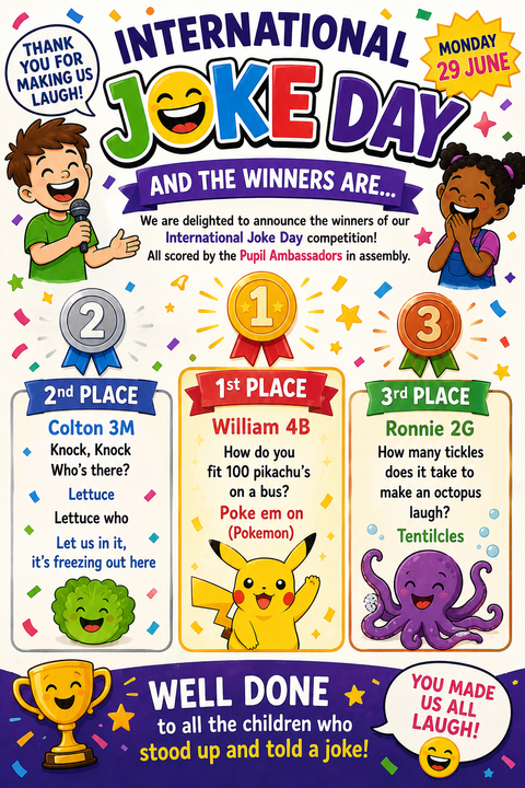 International Joke Day Winners