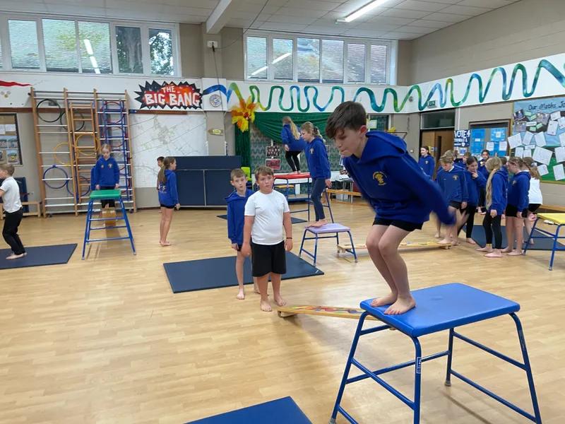 In PE we have moved onto using apparatus with our balances - image 5 In PE we have moved onto using apparatus with our balances - image 5