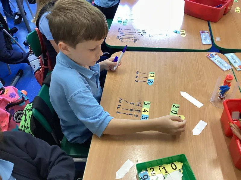 Primary 4 Mrs Smyth's Class -Maths- learning Hundreds Tens and Units.  - image 5