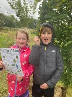 Wrens enjoying knot tying, tree identification and art during Forest school - image 1 Wrens enjoying knot tying, tree identification and art during Forest school - image 1