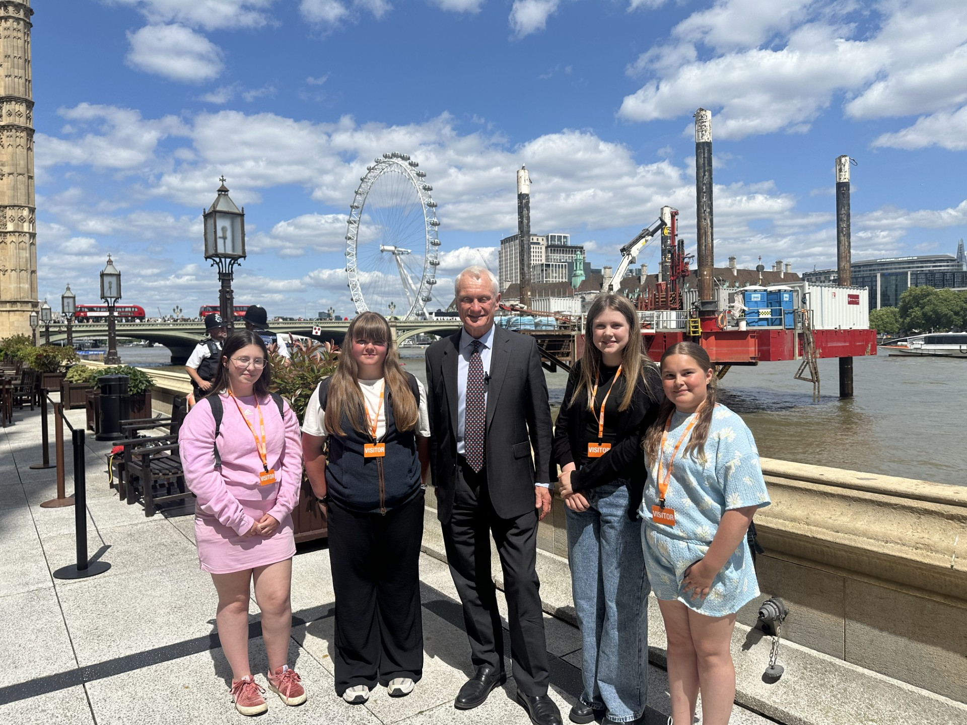 London Calling: Top attenders tour Parliament  